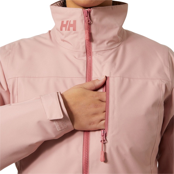 2025 Helly Hansen Womens Crew Midlayer Sailing Jacket 2.0 34449 - Pink Salt